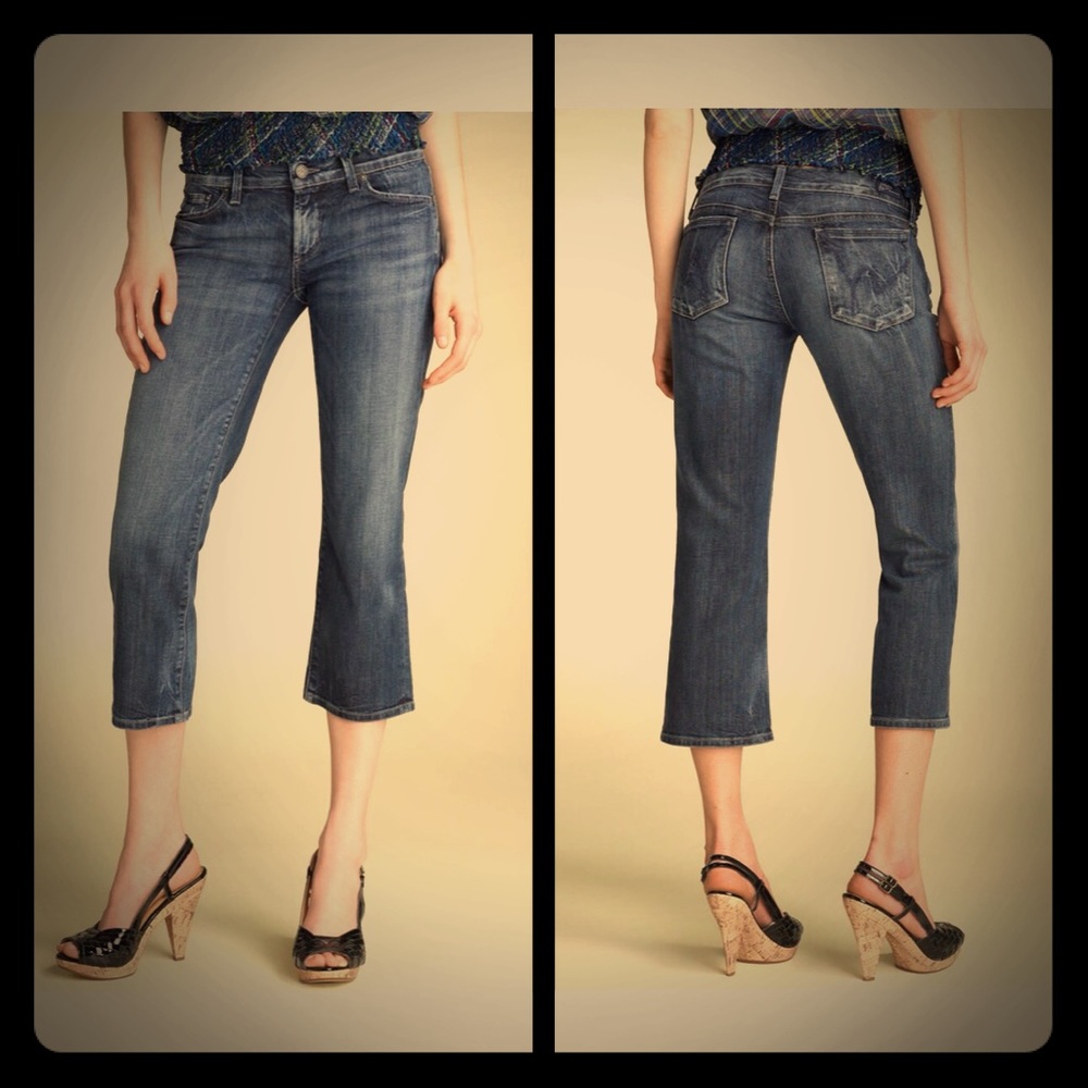Citizens of Humanity Kelly Low Waist Cropped Jeans